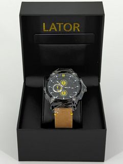 Lator Calibre Men's Wrist Watch Chronograph