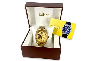 Edison Men's Wrist Watch Chronograph