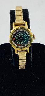 Vintage Borel Cocktail Wrist Watch With a Unique Movement