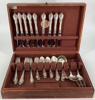 Sterling Silver Flatware in Chest