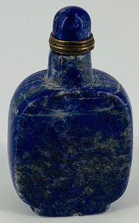 Lapis Lazuli Stone Snuff Bottle
