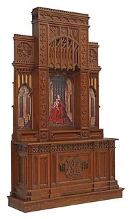 GOTHIC REVIVAL ALTAR FROM 'THE BIG WEDDING' FILM