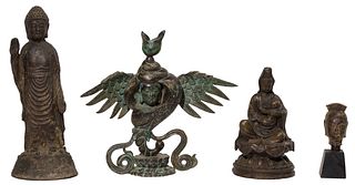 Asian Bronze Figure Assortment