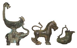 Asian Multi-Cultural Bronze Object Assortment