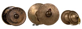 Chinese Bronze Gong Assortment