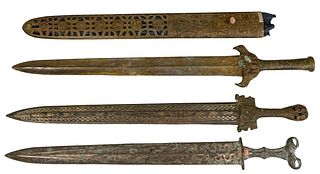 Chinese Bronze Sword Assortment