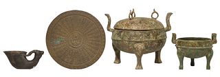 Chinese Bronze Tings