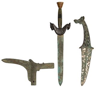 Chinese Bronze Weapon Assortment
