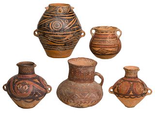 Chinese Majiayao Neolithic Ceramic Pottery Assortment