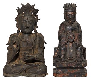 Chinese Ming-style Bronze Buddha Figurines