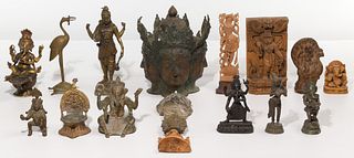 Indian Hindu Decorative Object Assortment