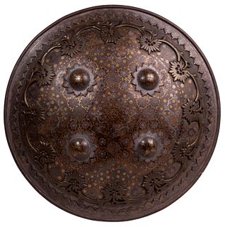 Indo-Persian Dahl Metal Shield