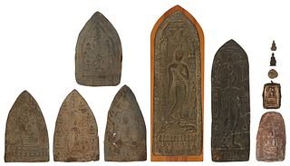 Thai and Tibetan Buddha Amulet Assortment