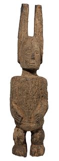 African Igbo Carved Wood Figure