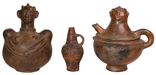 African Luba Pottery Assortment