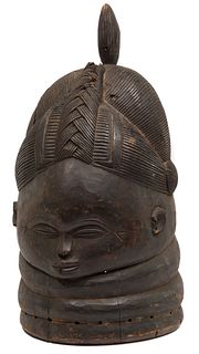 African Mende Helmet Mask