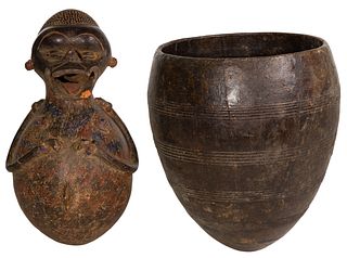 African Nigerian Pottery 'Spirit Pot'