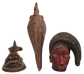 African Tribal Headdress Assortment