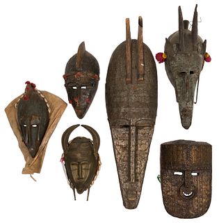 Multi-Cultural Tribal Mask Assortment
