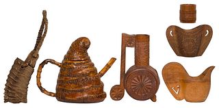 Multi-Cultural Carved Wood Assortment