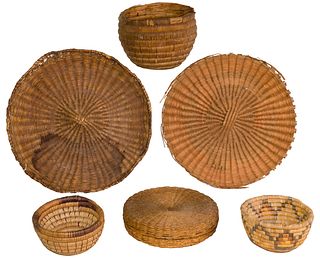 Southwest Native American Indian Basket Assortment