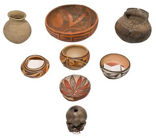 Native American Indian Pueblo Pottery Assortment