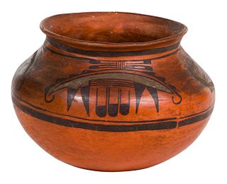 Native American Indian Hopi / Tewa Polychrome Pot
