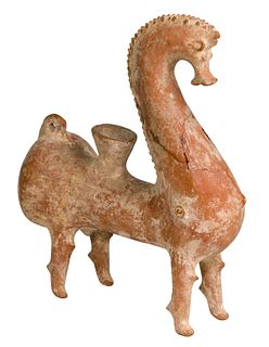Persian Amlash Ceramic Horse Vessel