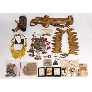 Pre-Columbian and Ethnographic Jewelry and Tool Assortment