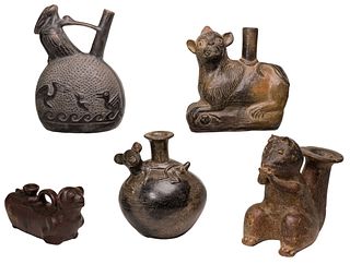 Pre-Columbian Chimu Pottery Assortment