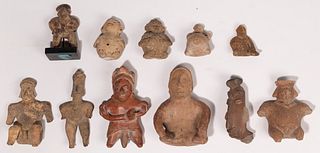 Pre-Columbian Colima Figure Assortment
