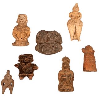Pre-Columbian Mayan Figurine Assortment
