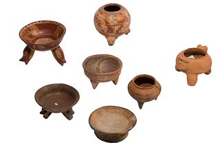Pre-Columbian Mayan Pottery Assortment