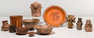 Pre-Columbian Mayan Pottery Assortment