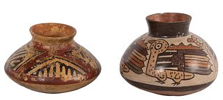 Pre-Columbian Peruvian Poly-Chrome Pottery