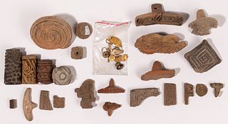 Pre-Columbian South American Roller Stamps and Seal Assortment