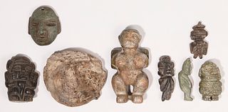 Pre-Columbian Stone Figure Assortment