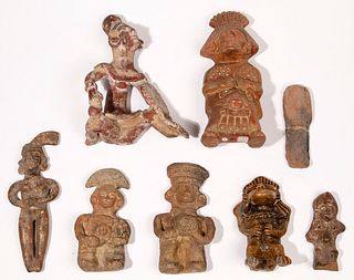 Pre-Columbian Style Figure Assortment