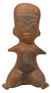 Pre-Columbian Tlatilco Pottery Figurine