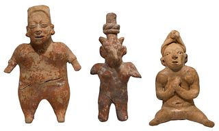Pre-Columbian West Mexican Ceramic Figurine Assortment