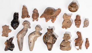 Pre-Columbian Whistle Assortment