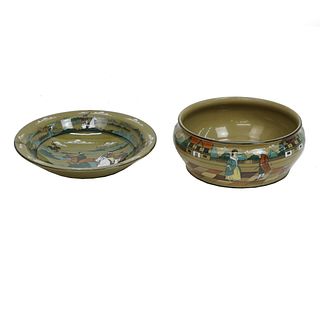 Buffalo Pottery Deldare Ware Bowls
