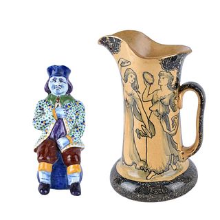 Royal Doulton and Pottery Pitchers