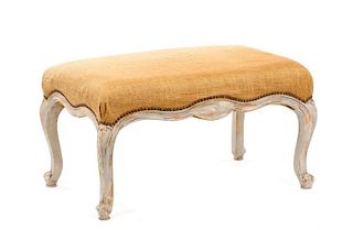French Provincial Style Bench or Tabouret