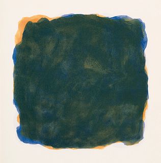 LeWitt, Sol 16 Pigmentdrucke in: Four Colors and All Their Combinations. 1994. Je auf Rives. Blattmaße je 21 x 21 cm. Die Pigmentdrucke fest eingebund