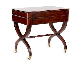 Barlow Mahogany Side Table by Ralph Lauren
