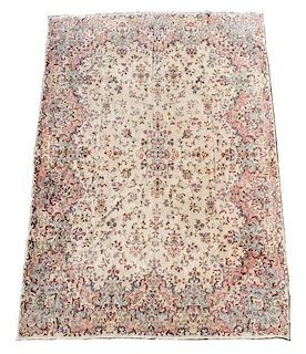 Large Hand Woven Room Size Carpet