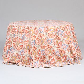 Printed Cotton Table Cloth, designed by Sister Parish