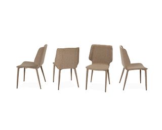 A set of Roche Bobois "Kasuka" side chairs