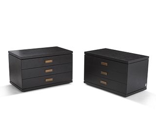 A pair of Armani Casa nightstands